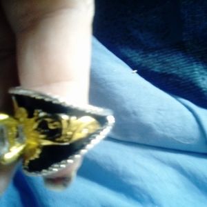 Black onyx ring size 8